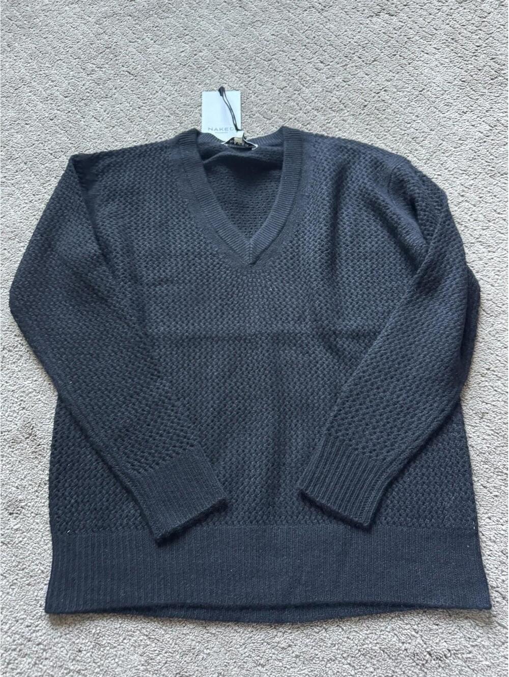 Naked Cashmere Women’s Nina Knit Sweater Black Size XS